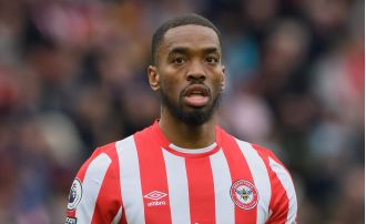 Thomas Frank says Ivan Toney's transfer link to Arsenal has no basis.