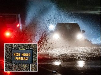 Storm Agnes predicted to end soon, with 75mph winds threatening havoc.