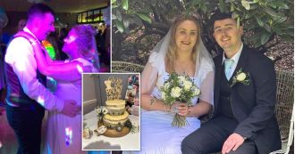 Bride plans wedding of her dreams on a budget of £2K, including Tesco dress & Argos rings.
