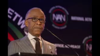 Rev. Al Sharpton goes to Atlanta to show support for Fearless Fund co-founders.
