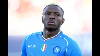 Victor Osimhen angry with Napoli for mocking him in a TikTok video.