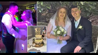 Bride plans wedding of her dreams on a budget of £2K, including Tesco dress & Argos rings.