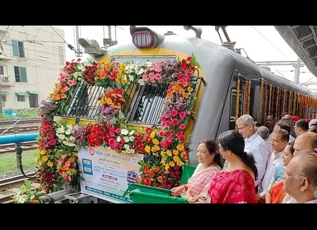 Union Minister flags off Vadodara-Dahod MEMU inaugural trip in Gujarat.