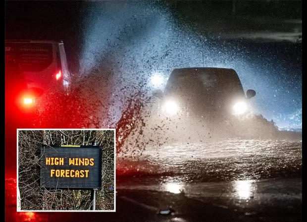 Storm Agnes predicted to end soon, with 75mph winds threatening havoc.