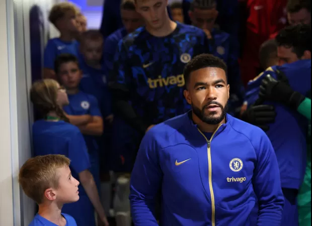 Reece James was punished for verbally attacking the referee after his team's loss to Aston Villa.