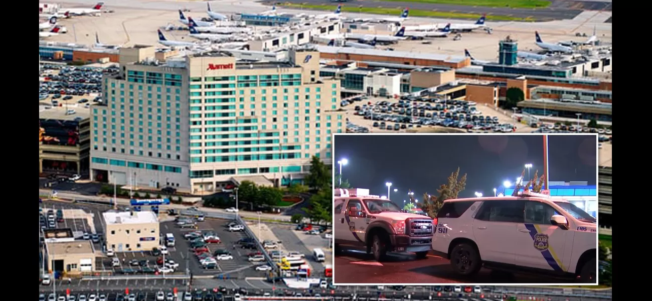 Flight attendant found dead with cloth blocking her airway at airport hotel.