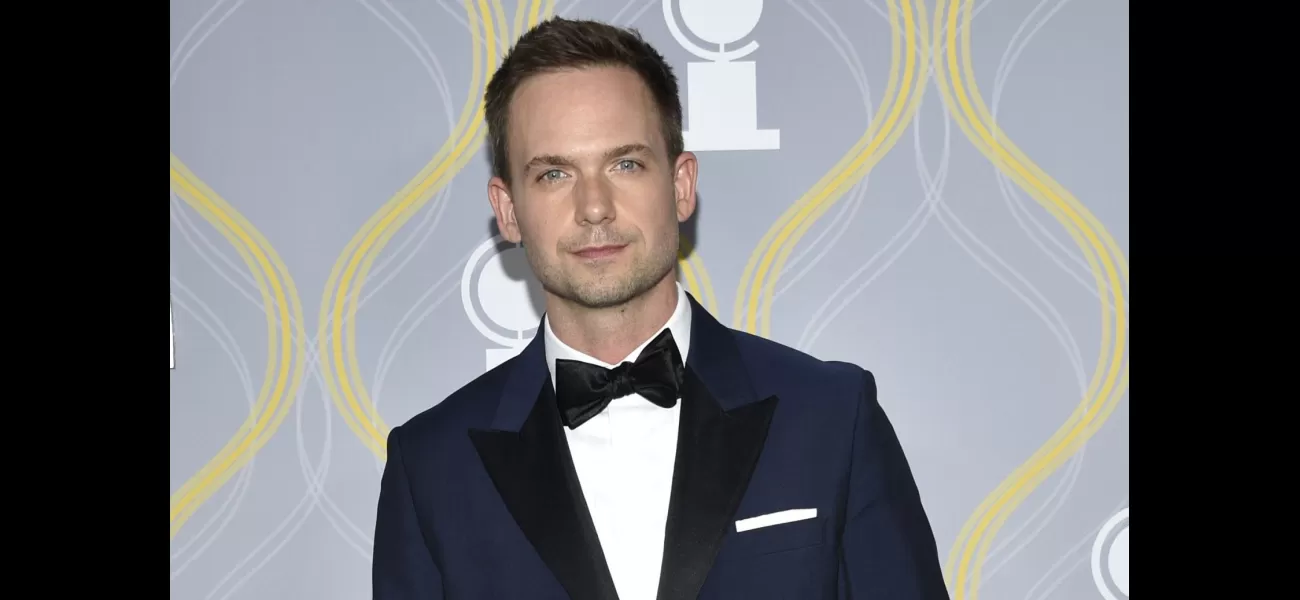 Patrick J. Adams apologises for posting pics of Meghan Markle from Suits on Instagram.