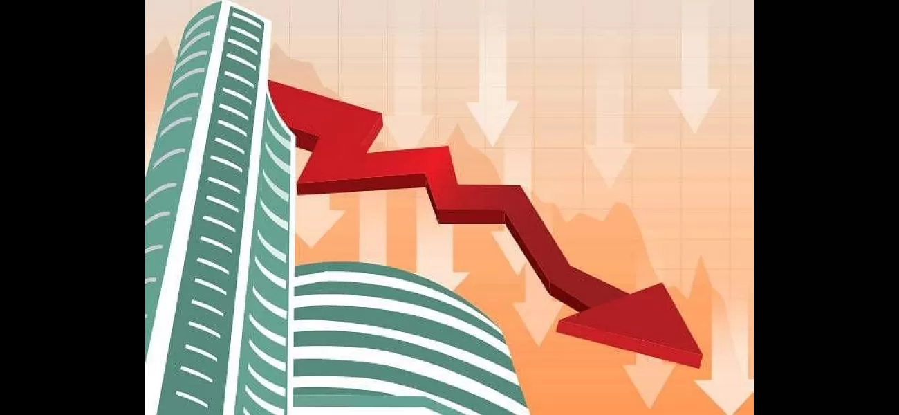 Markets finish day lower; Sensex at 65,601.15, Nifty below 19,600.