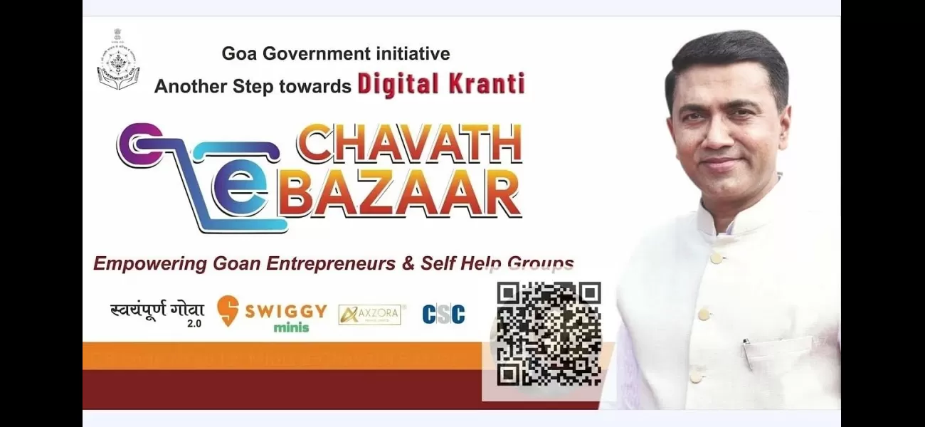 Goa's Chavath E-Bazaar to continue due to good response.