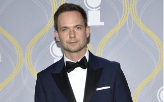 Patrick J. Adams apologises for posting pics of Meghan Markle from Suits on Instagram.