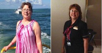 Flight attendant found dead with cloth in mouth identified; picture released.