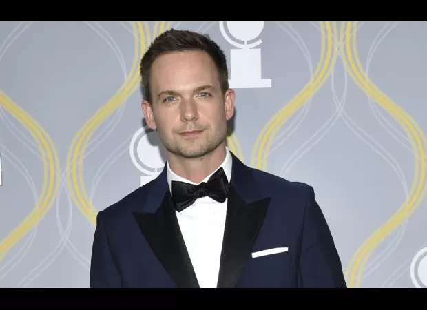 Patrick J. Adams apologises for posting pics of Meghan Markle from Suits on Instagram.