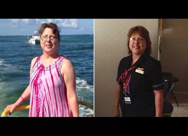 Flight attendant found dead with cloth in mouth identified; picture released.