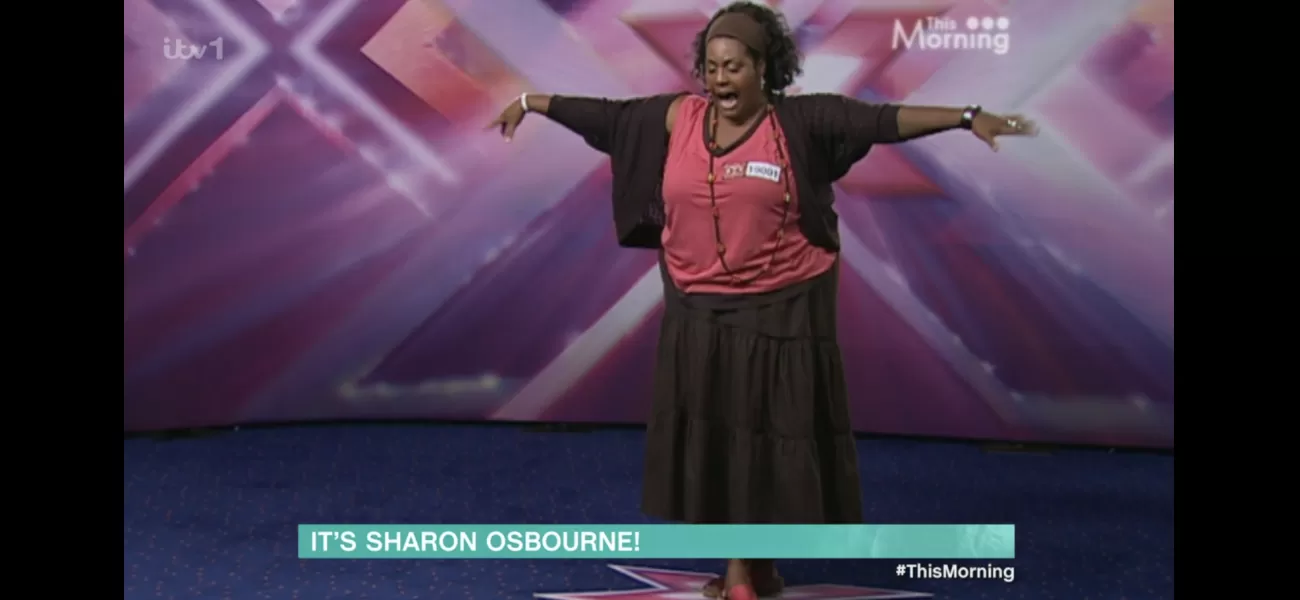 Sharon Osbourne sassed Alison Hammond in an X Factor audition from 18 years ago.