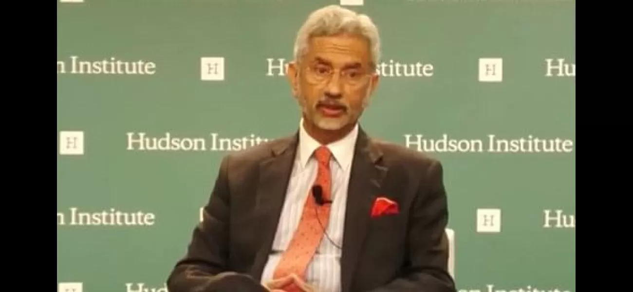 India is non-western but not necessarily anti-western, says S Jaishankar at a Hudson Institute talk in the US.
