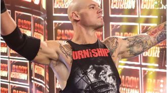 Viewers of NXT No Mercy were stunned when technical issues arose during a wild brawl featuring Baron Corbin.