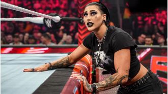 Rhea Ripley is angry about Dominik Mysterio's loss at NXT No Mercy.