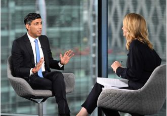 Rishi won't back HS2 northern arm and won't discuss tax cuts.