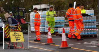 Water company causes chaos, leaving hundreds of residents without water for 8 days.