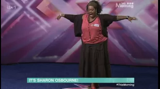 Sharon Osbourne sassed Alison Hammond in an X Factor audition from 18 years ago.