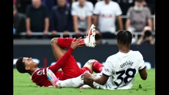 Cody Gakpo leaves match with leg injury, dealt major blow to Liverpool after loss to Tottenham.