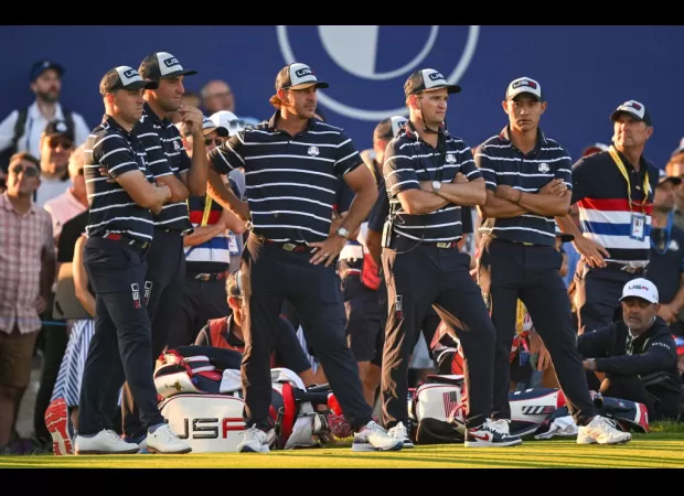 Team Europe celebrated a historic victory at the Ryder Cup while Team USA was branded 