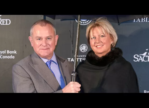 Hugh Bonneville and Lulu have ended their 25 year marriage.