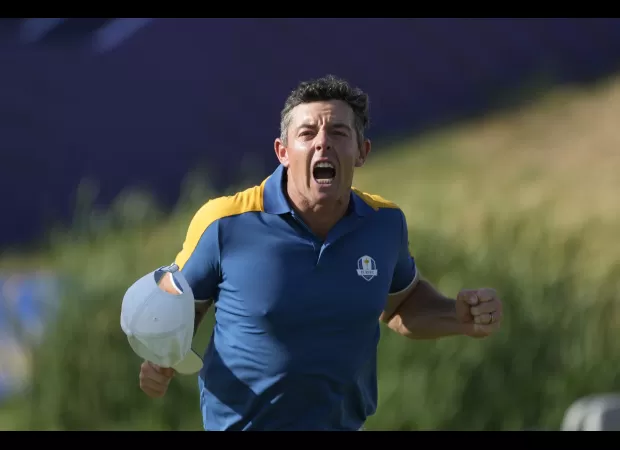 Rory McIlroy discusses his disagreement with US caddie Joe LaCava at the Ryder Cup.