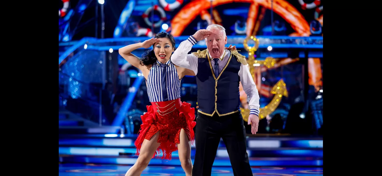 Les Dennis is the first celeb eliminated from the 2023 series of Strictly Come Dancing.