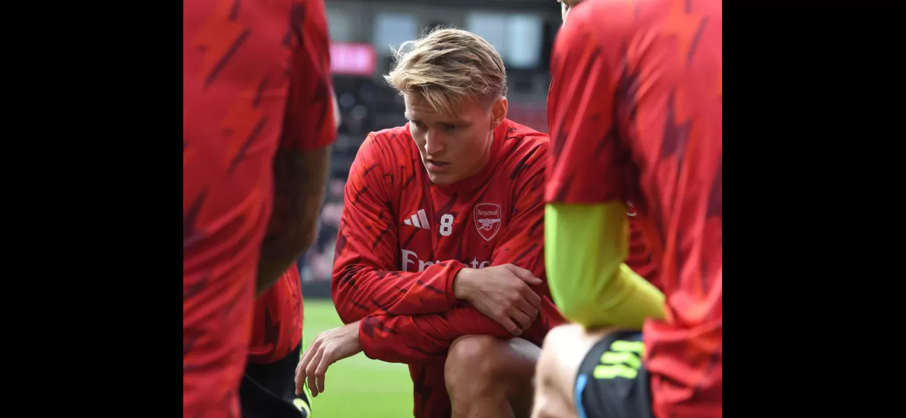Odegaard responds to Man City's draw with Wolves, saying it's an opportunity for Arsenal.