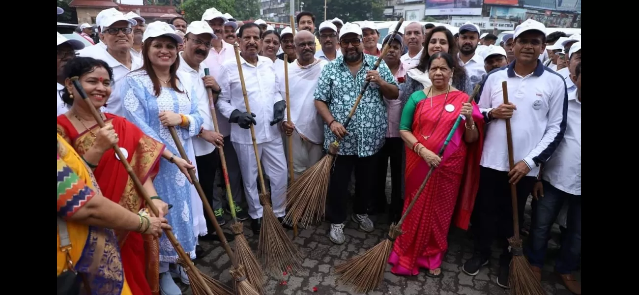 Over 1.28 lakh citizens took part in Navi Mumbai's 'Swachhta Hi Sewa' cleanliness drive.