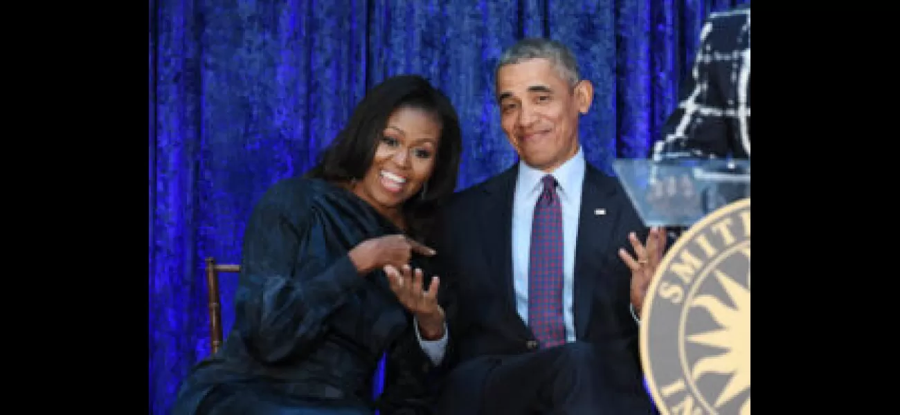 Michelle Obama rumored to run for President in 2024; Barack not confirming.