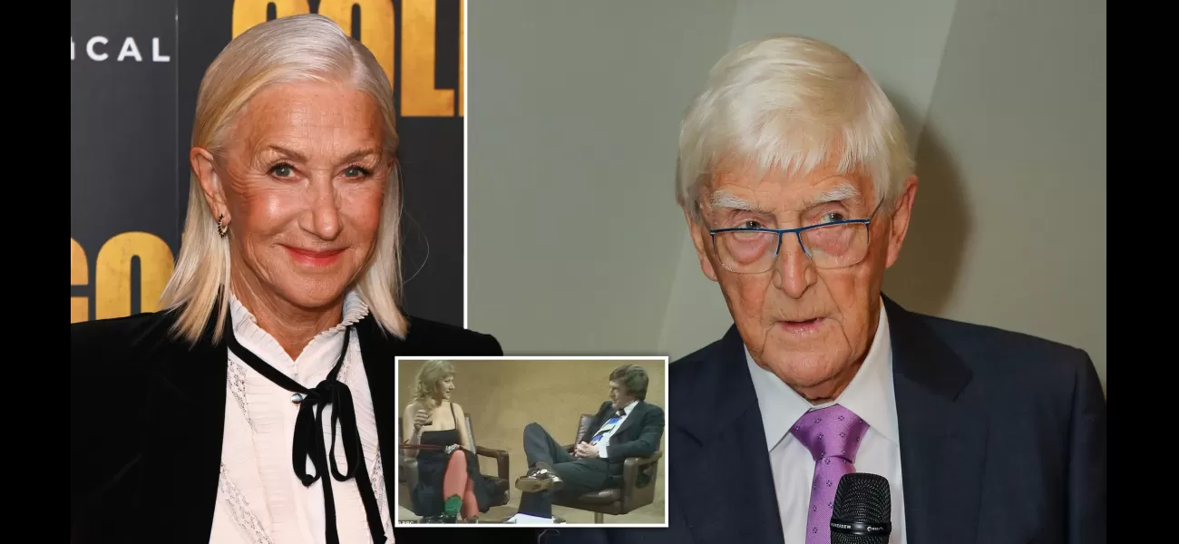 Helen Mirren apologizes for her past defense of a sexist interview with Michael Parkinson.