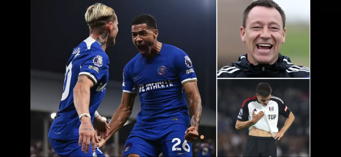 John Terry takes a jab at Fulham after Chelsea's victory at Fulham's home ground.