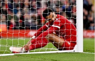Liverpool with no Cody Gakpo for multiple weeks due to injury, creating selection crisis vs Brighton.