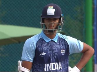 India's Yashasvi Jaiswal becomes youngest T20I centurion, hitting 100 runs vs Nepal in Asian Games 2023. (WATCH)