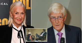Helen Mirren apologizes for her past defense of a sexist interview with Michael Parkinson.