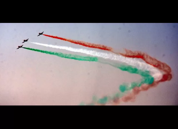 IAF Chief didn't attend the air show in Bhopal and returned home.