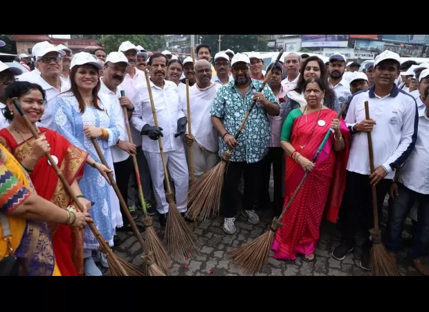 Over 1.28 lakh citizens took part in Navi Mumbai's 'Swachhta Hi Sewa' cleanliness drive.