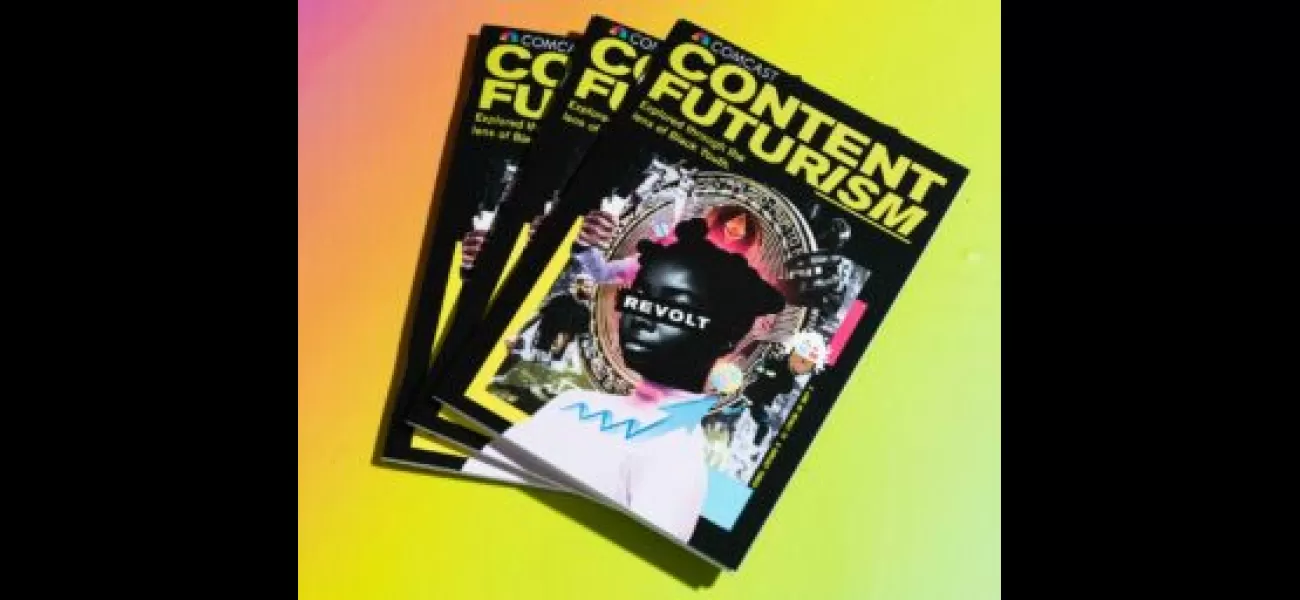 Black youth's vision for the future of media explored in 'Content Futurism' zine.