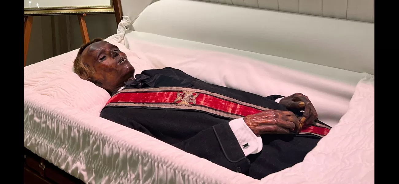Man forgotten for over 100 years accidentally mummified and finally given a proper burial.