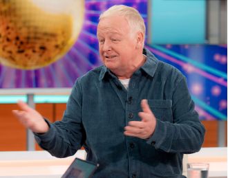 Les Dennis and his Strictly Come Dancing partner had a disagreement before he was eliminated.