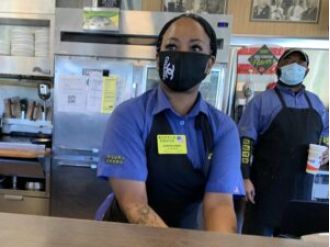 Workers at Waffle House are pushing for $25/hr wages.