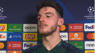 Declan Rice sends encouraging message before Arsenal face Man City.