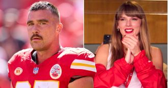 Travis Kelce says NFL went too far focusing on Taylor Swift after Chiefs win.