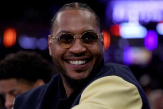 Carmelo Anthony reveals his luxurious Westchester mansion, blending modern and vintage styles.
