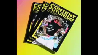 Black youth's vision for the future of media explored in 'Content Futurism' zine.