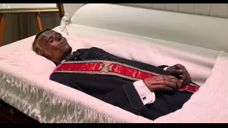 Man forgotten for over 100 years accidentally mummified and finally given a proper burial.