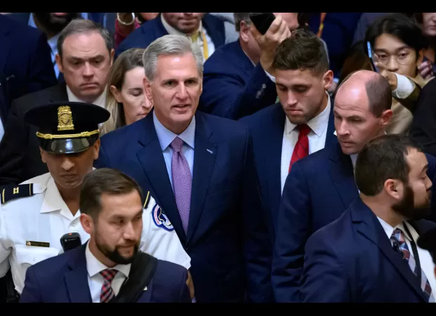 A Republican representative was removed as Speaker of the House, the first time this has ever happened in US history.