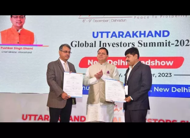 Uttarakhand Govt. signs MoU with JSW Neo Energy to build pumped storage projects in New Delhi for the 2023 Global Investor Summit.